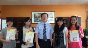 Read more about the article 恭賀本校菁英志工社黃譯醇、張碧蓮及生命志工社羅瑋芳、謝靜忻同學獲得104年度教育業務志願服務青學獎榮譽。